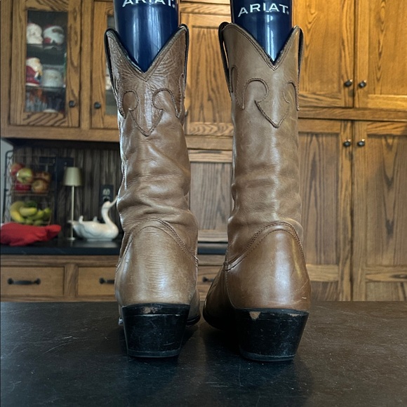 Durango Western Cowboy Cowgirl Boots Pointy Toe Distressed Brown‎ Womens size 7 - Picture 5 of 11